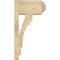 Ekena Millwork Merced Craftsman Rough Sawn Outlooker, Douglas Fir, 8"W x 14"D x 26"H OUT08X14X26MRC04RDF - alternate 2